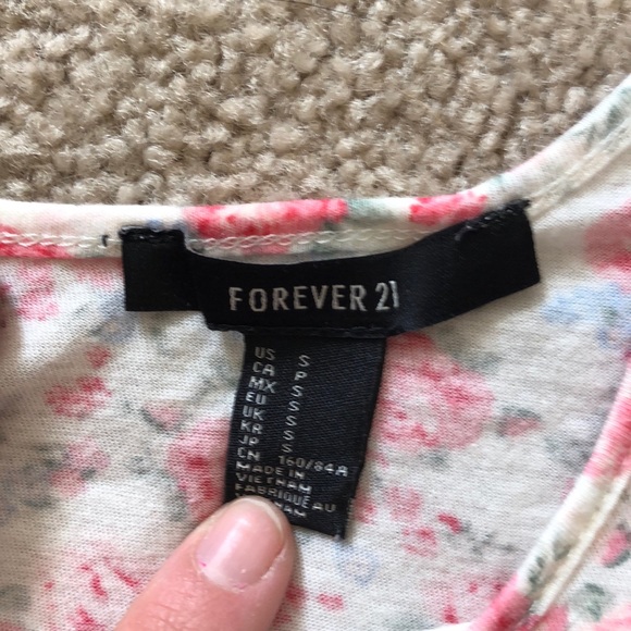 Floral cute tank top - Picture 2 of 2